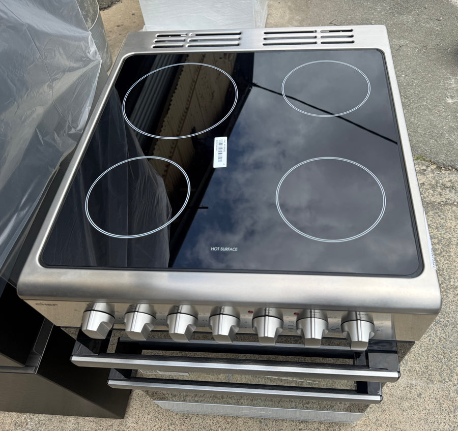 Factory second Chef 54cm Electric Freestanding Cooker – CFE547SBB