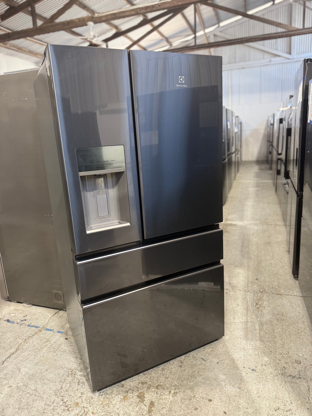 Factory second Electrolux EHE6899BA 609 L French Door Fridge – Dark Stainless Steel