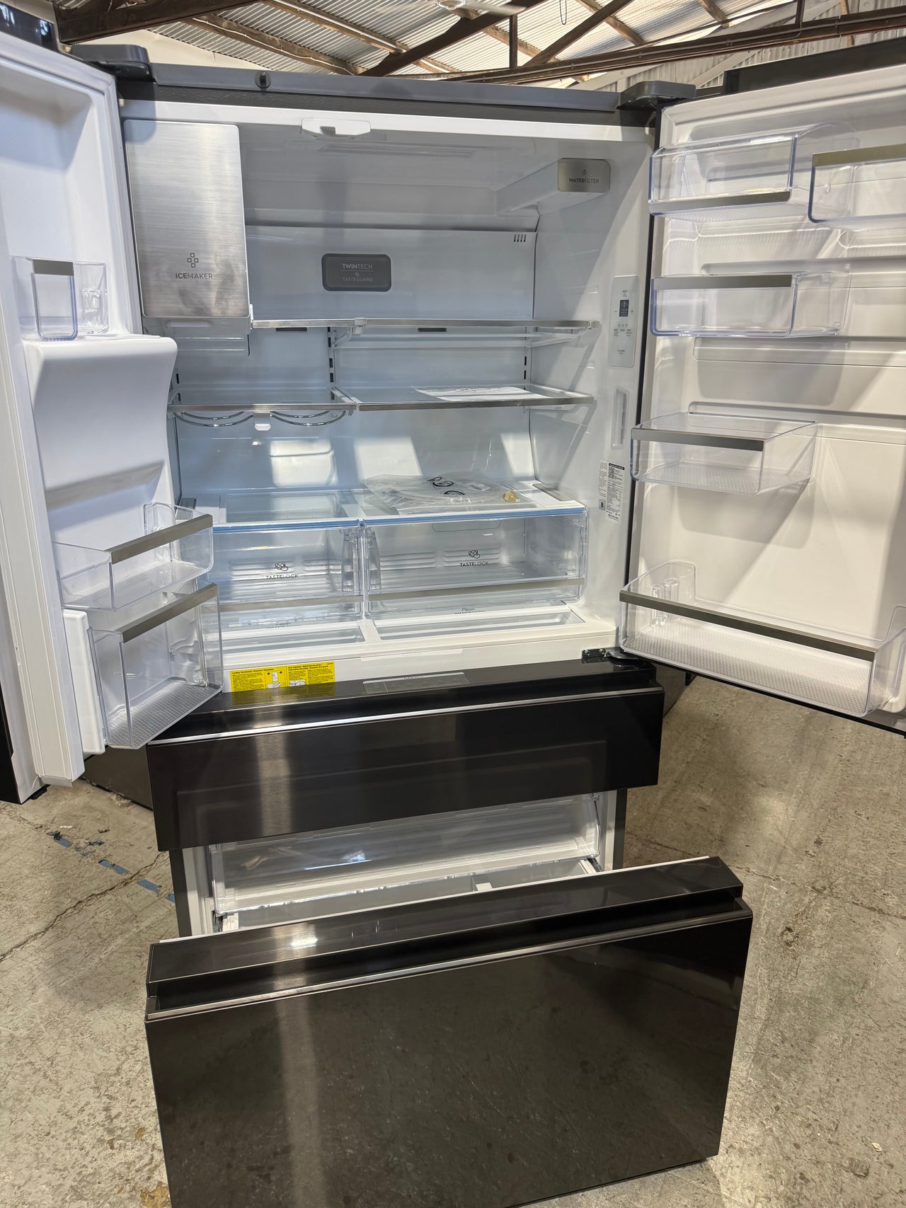 Factory second Electrolux EHE6899BA 609 L French Door Fridge – Dark Stainless Steel