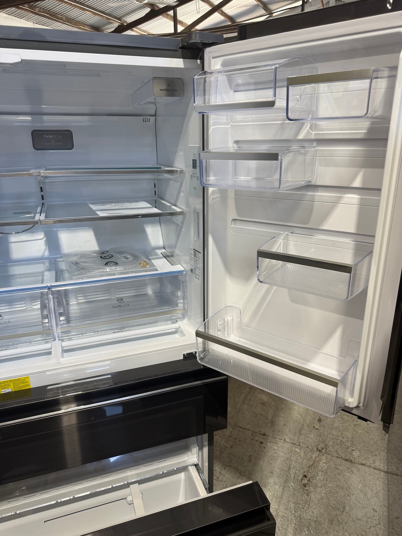 Factory second Electrolux EHE6899BA 609 L French Door Fridge – Dark Stainless Steel