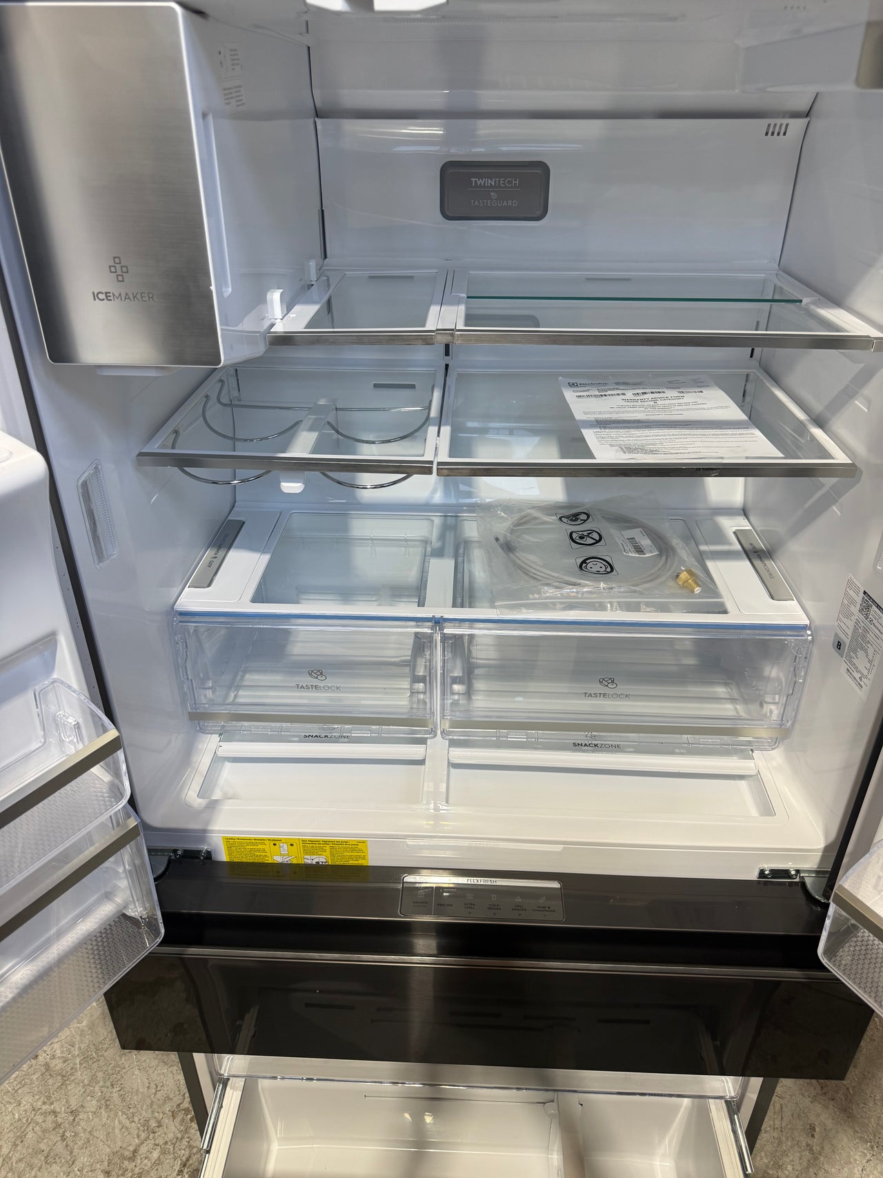 Factory second Electrolux EHE6899BA 609 L French Door Fridge – Dark Stainless Steel