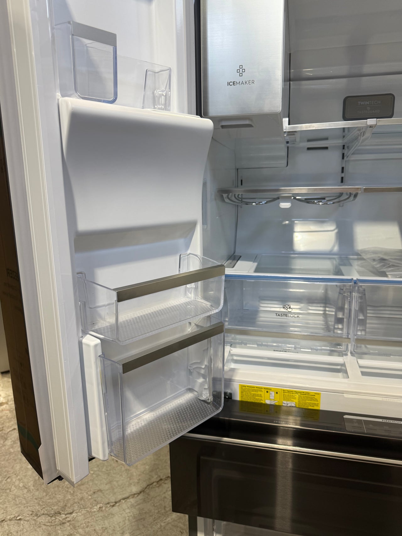Factory second Electrolux EHE6899BA 609 L French Door Fridge – Dark Stainless Steel