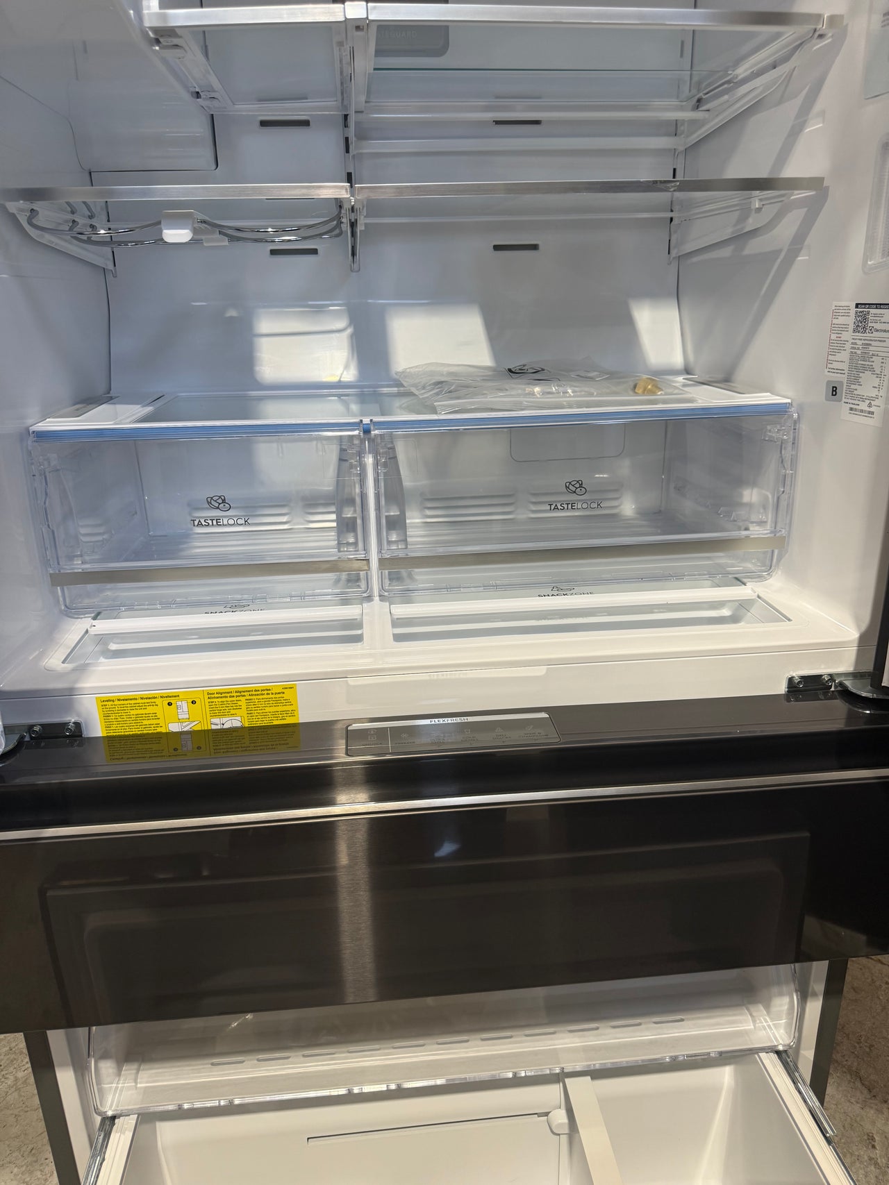 Factory second Electrolux EHE6899BA 609 L French Door Fridge – Dark Stainless Steel