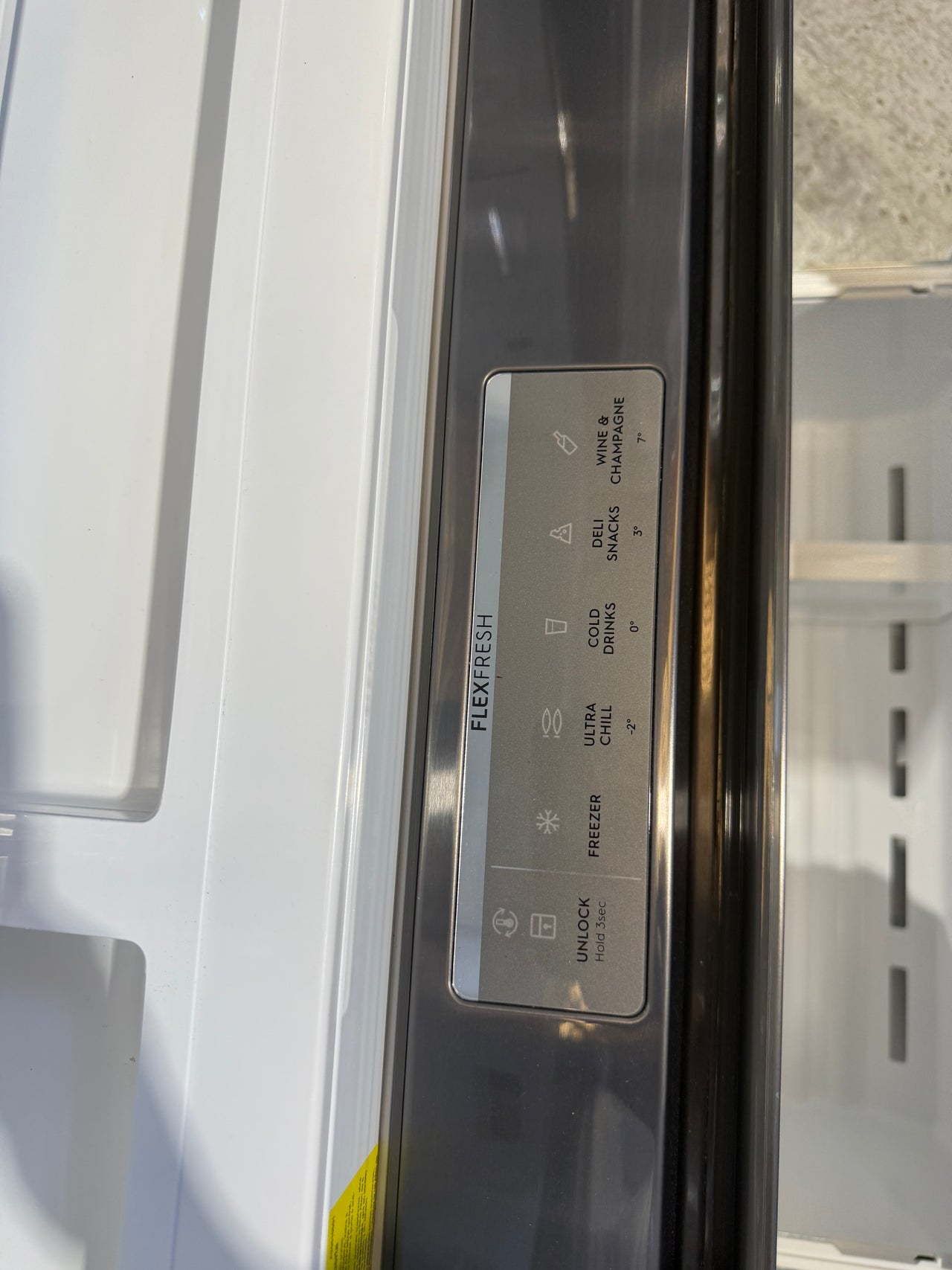 Factory second Electrolux EHE6899BA 609 L French Door Fridge – Dark Stainless Steel