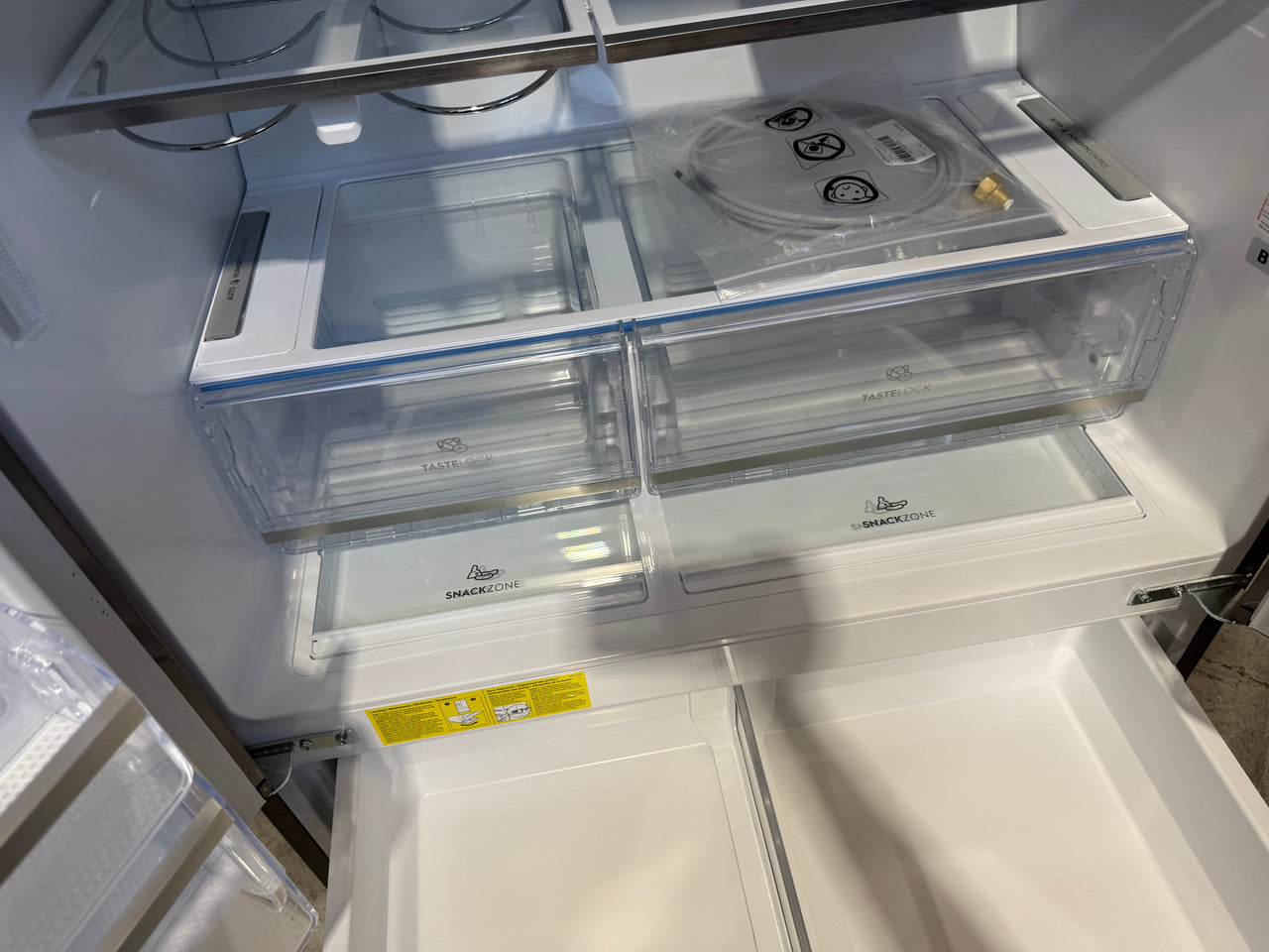 Factory second Electrolux EHE6899BA 609 L French Door Fridge – Dark Stainless Steel