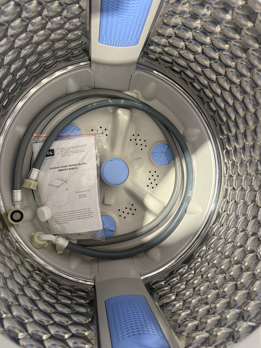 Factory second TCL 10kg Top Load Washing Machine – WA10P60W