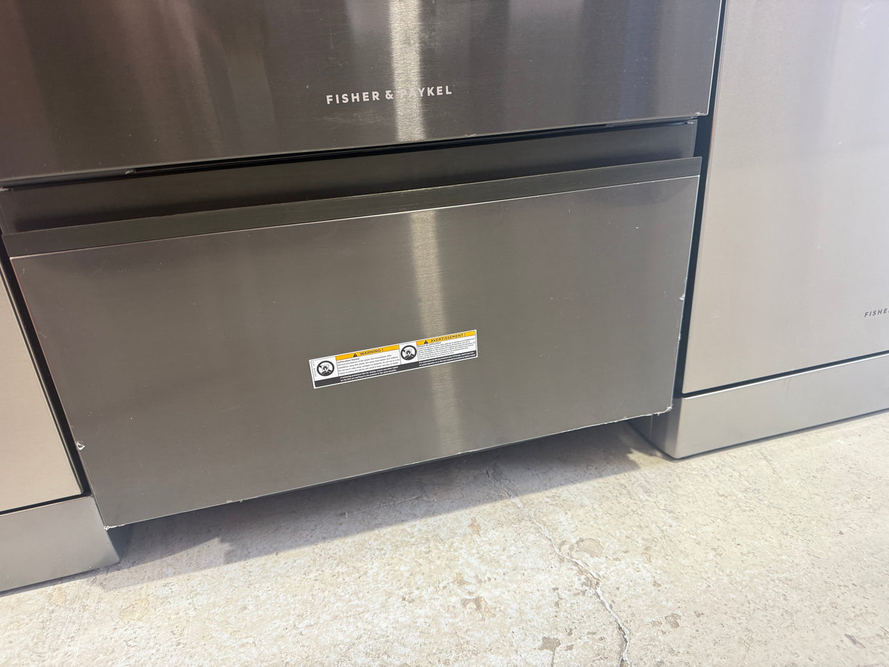 Factory second Fisher & Paykel DD60D4NB9 Series 9 Contemporary Double DishDrawer™ Dishwasher