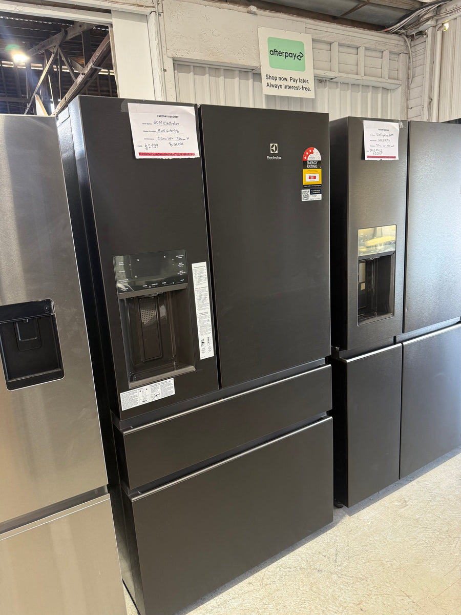 Factory second Electrolux 609L French Door Fridge – EHE6191BB