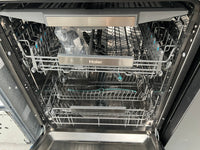 Thumbnail for Factory second Haier Freestanding Dishwasher Black HDW15F3B1 - Second Hand Appliances Geebung