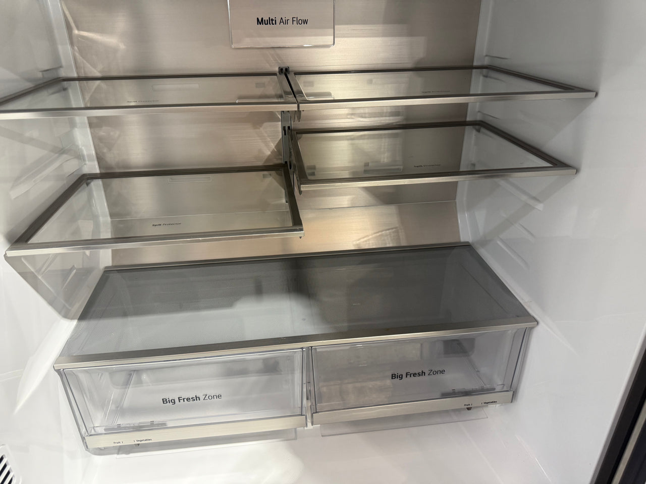 Factory second LG 637L French Door Fridge with Plumbed Ice &Water Dispenser – Stainless Steel (GF-L700PL)