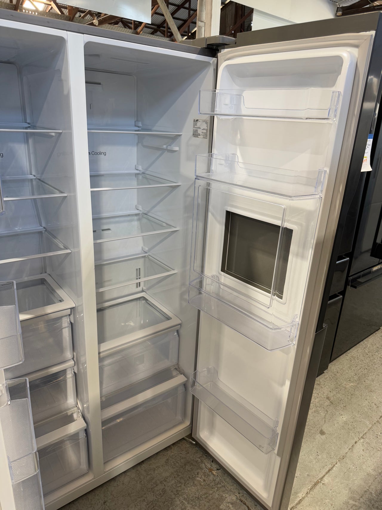 Second hand Samsung SRS603HLS 603-liter side-by-side refrigerator