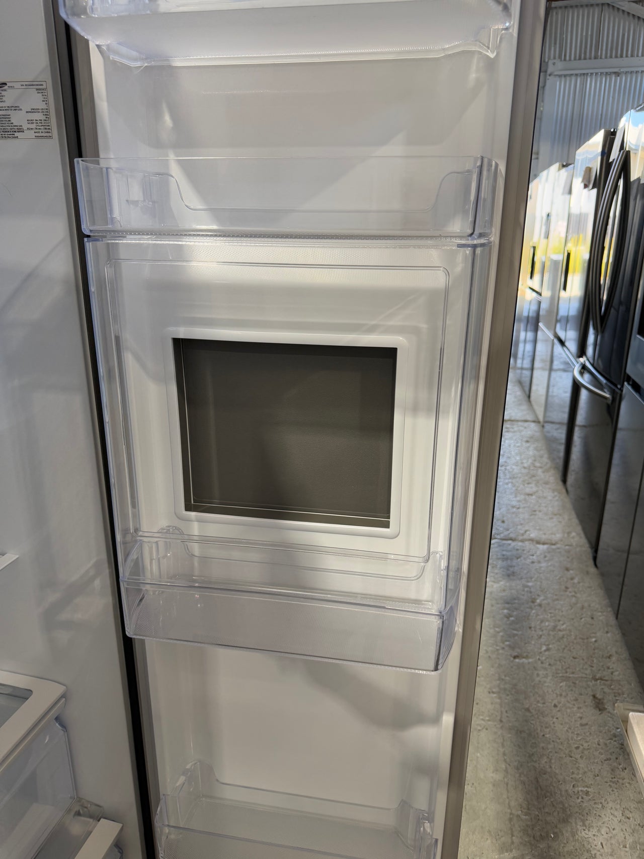 Second hand Samsung SRS603HLS 603-liter side-by-side refrigerator