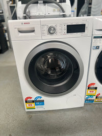 Thumbnail for Second hand Bosch 9kg Front Load Washer Model: WAW28620AU - Second Hand Appliances Geebung