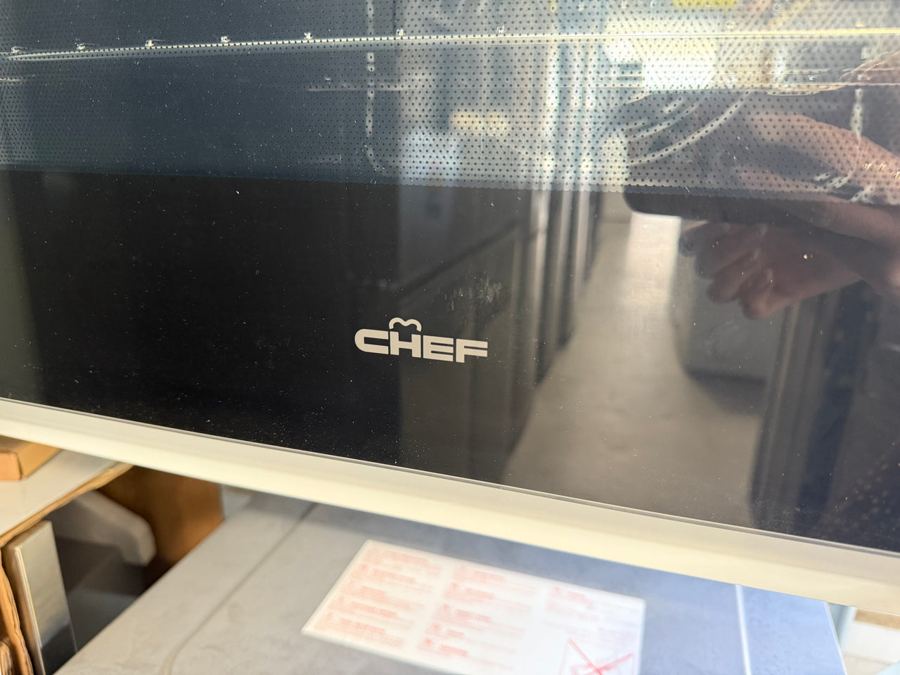 Factory second Chef CVE612WB 60cm Built-In Electric Oven – White