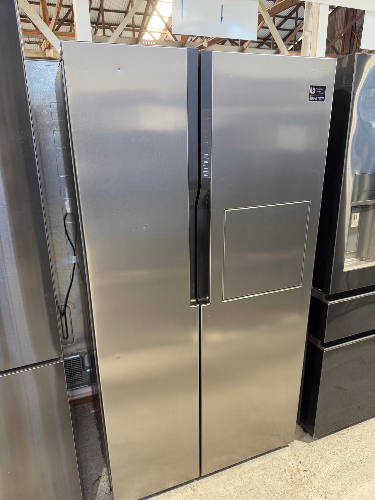 Second hand Samsung SRS603HLS 603-liter side-by-side refrigerator