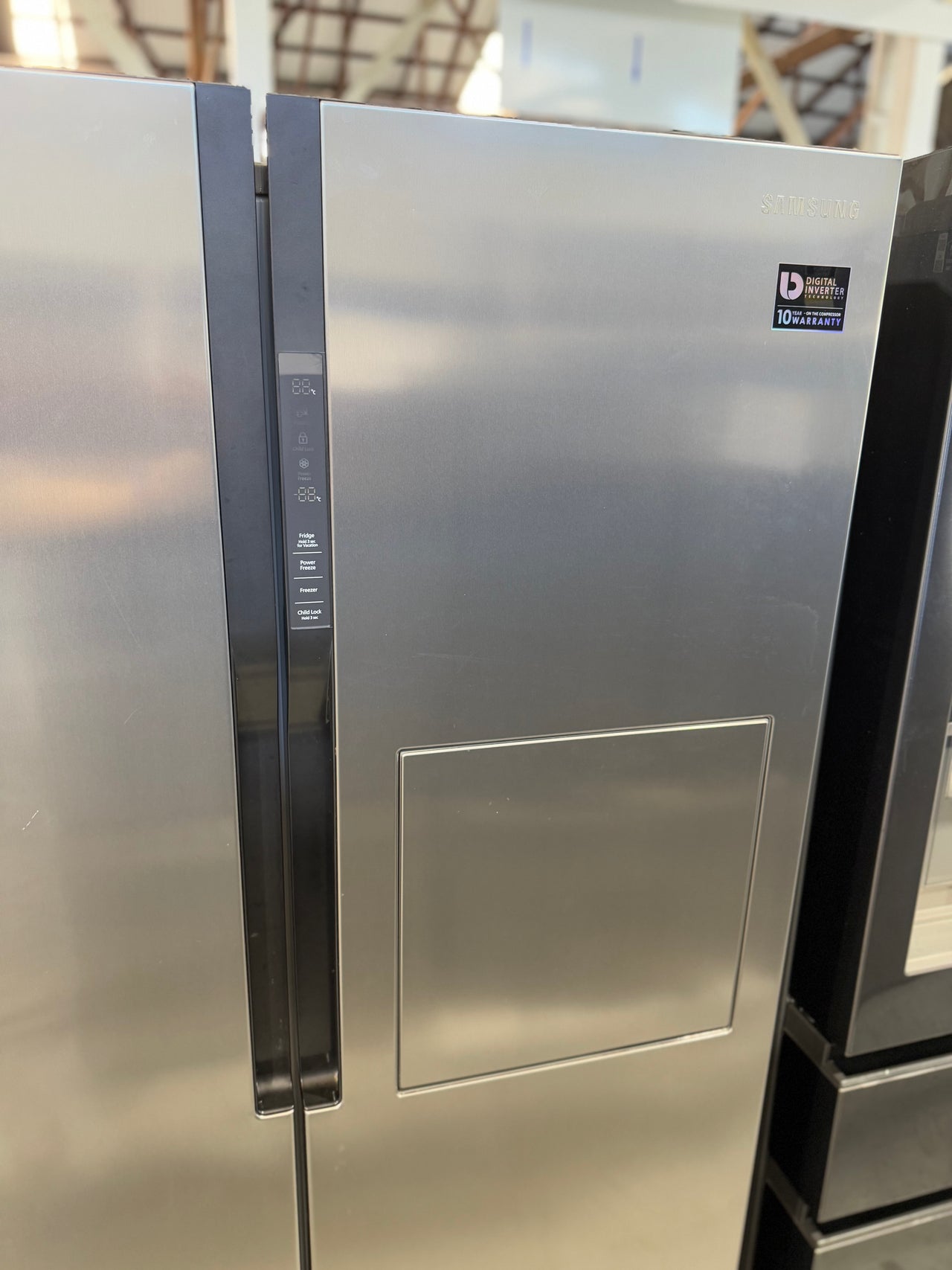 Second hand Samsung SRS603HLS 603-liter side-by-side refrigerator