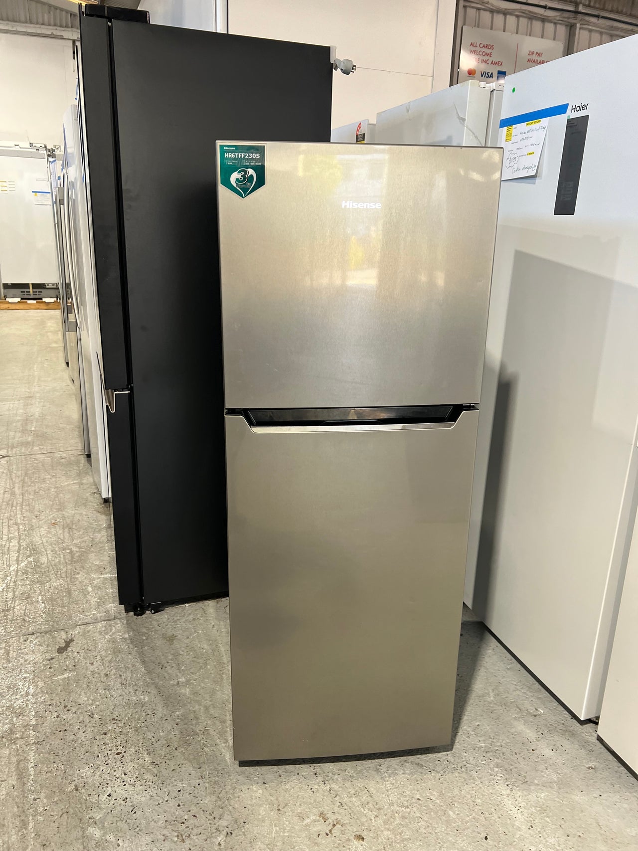 Second hand Hisense 230L Top Mount Fridge HR6TFF230S - Second Hand Appliances Geebung