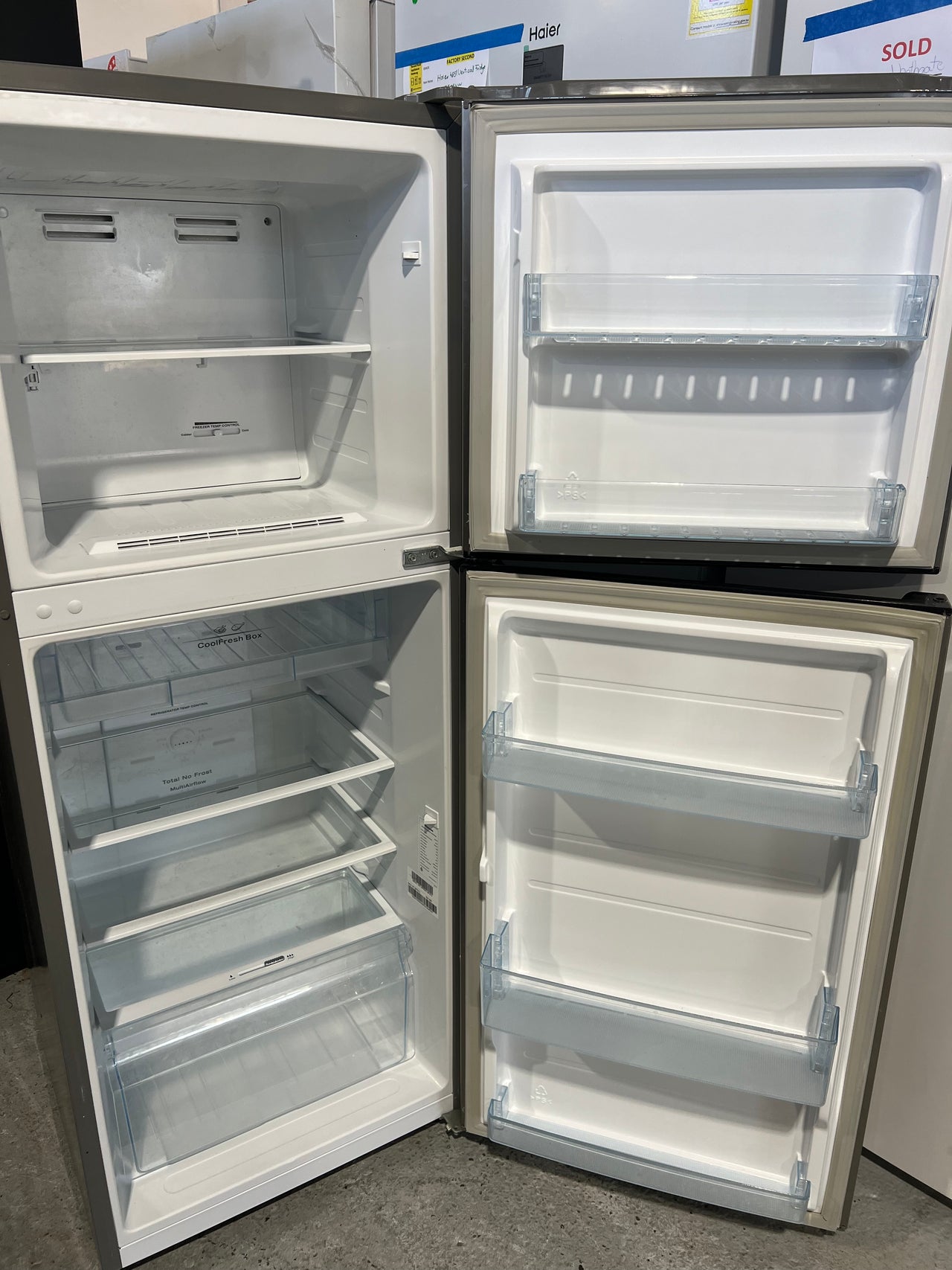 Second hand Hisense 230L Top Mount Fridge HR6TFF230S - Second Hand Appliances Geebung