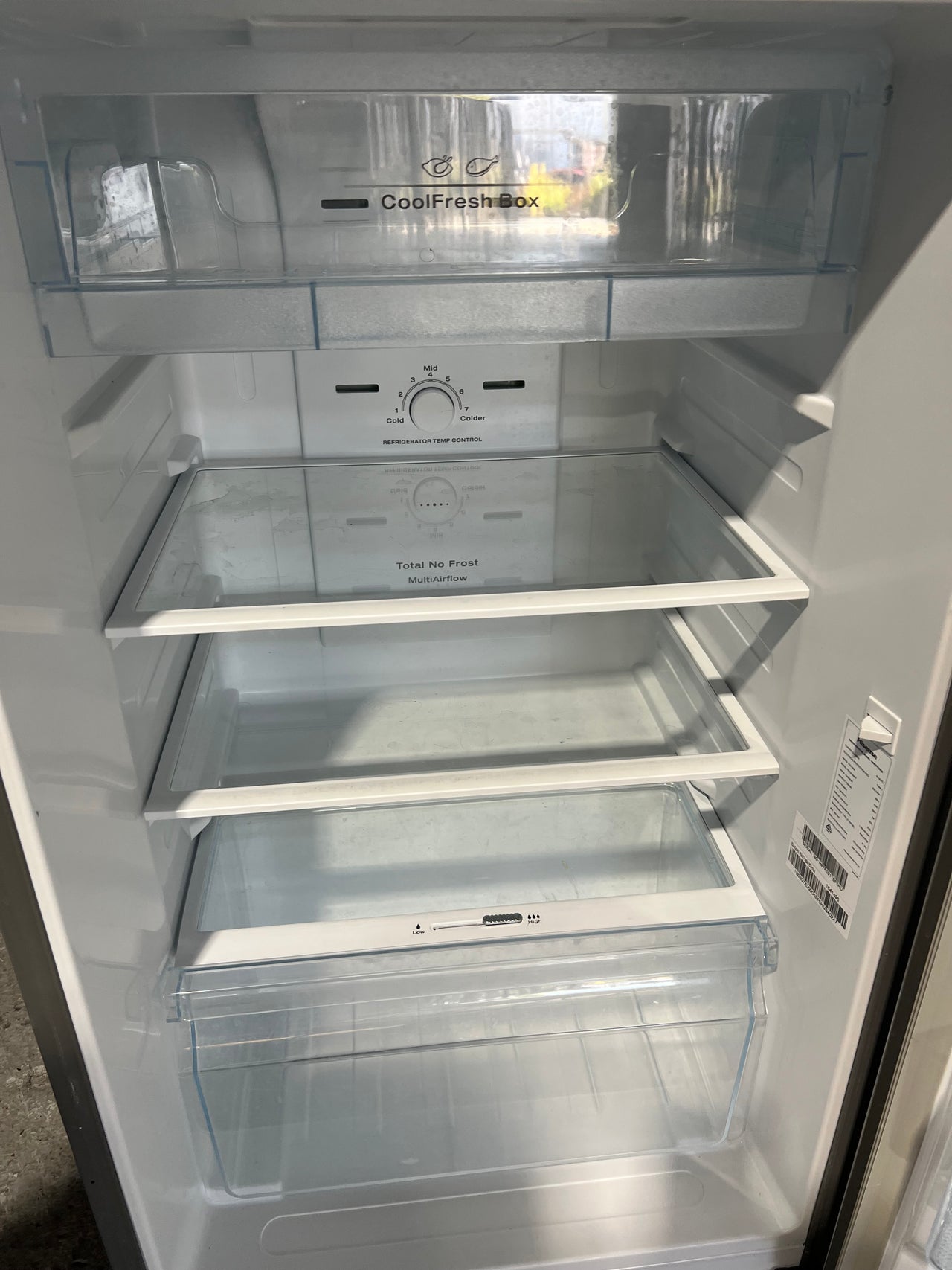 Second hand Hisense 230L Top Mount Fridge HR6TFF230S - Second Hand Appliances Geebung