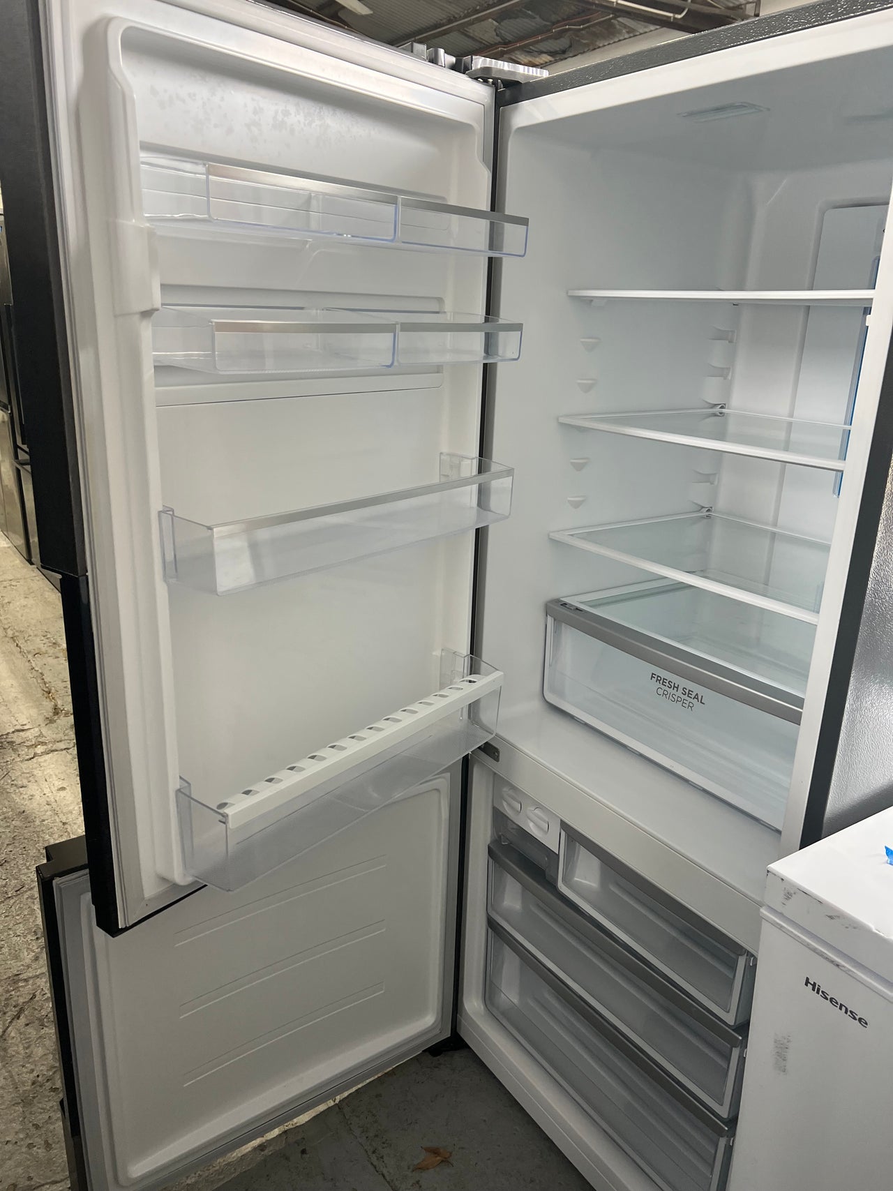 Second hand Westinghouse WBE4500BB-R 453L Bottom Mount Fridge - Second Hand Appliances Geebung