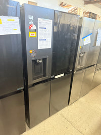 Thumbnail for Factory second LG 635L InstaView Side-by-Side Refrigerator GS-V600MBLC - Second Hand Appliances Geebung