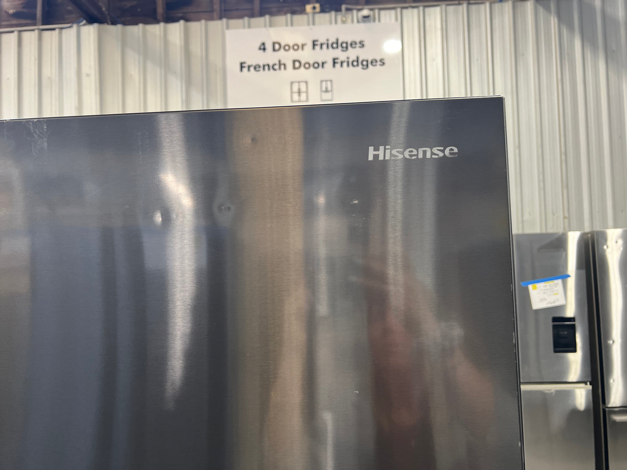 Factory second Hisense 585L French Door Refrigerator HRCD586TBWB - Second Hand Appliances Geebung