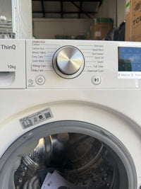 Thumbnail for Transportation damaged LG 10kg Front Load Washer with Steam – White (Model WV5-1410W)