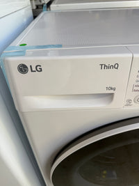 Thumbnail for Transportation damaged LG 10kg Front Load Washer with Steam – White (Model WV5-1410W)