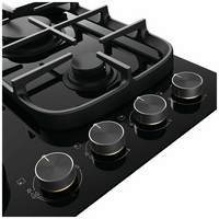 Thumbnail for Factory second Electrolux UltimateTaste 500 Gas Cooktop – Model EHG645BE (60 cm, Black Ceramic Glass)