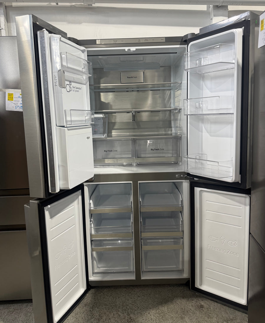 Transportation damaged LG 506L Slim French Door Refrigerator with Non-Plumbed Ice &Water – GF-LN500PL