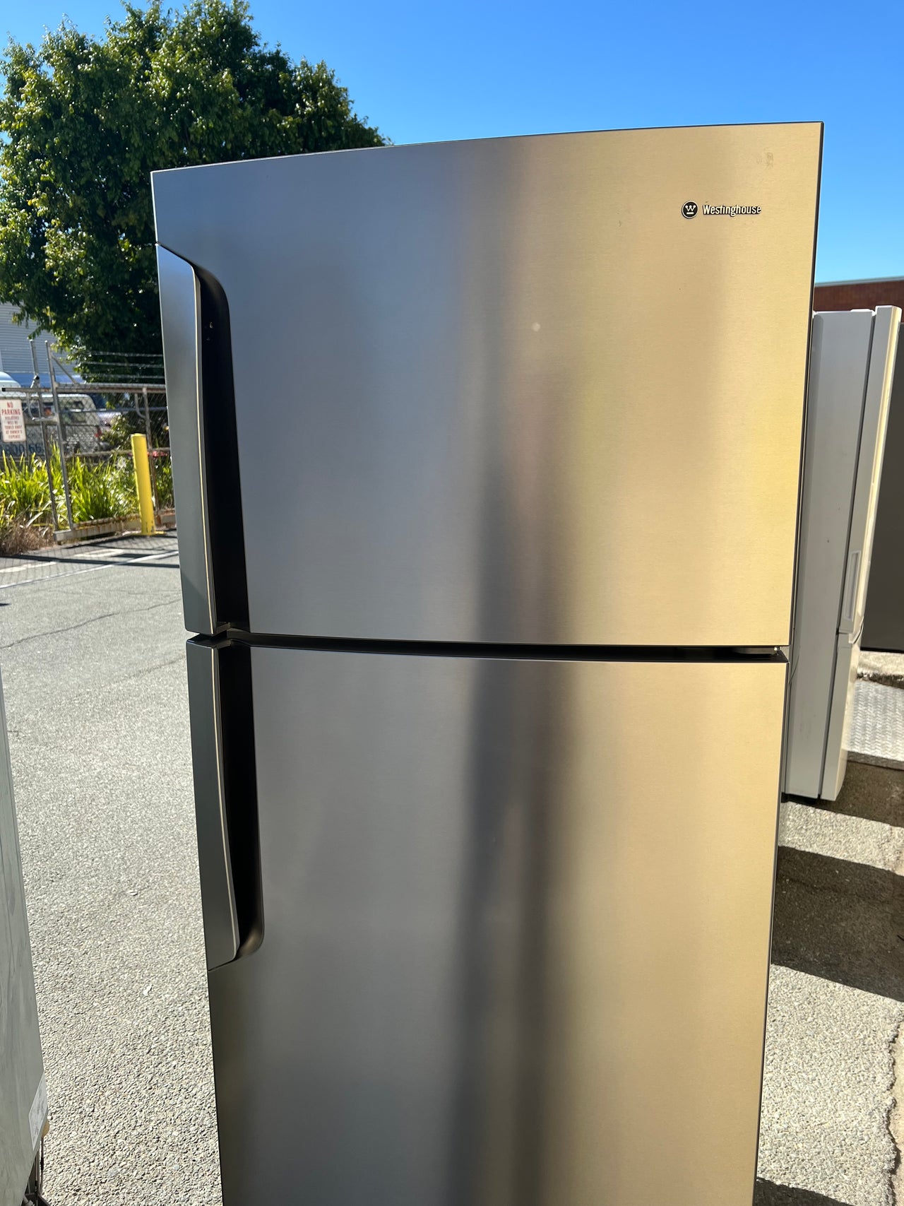 Second hand Westinghouse Fridge 460L Top Mount in Stainless Steel  Model: WTB4600SA - Second Hand Appliances Geebung