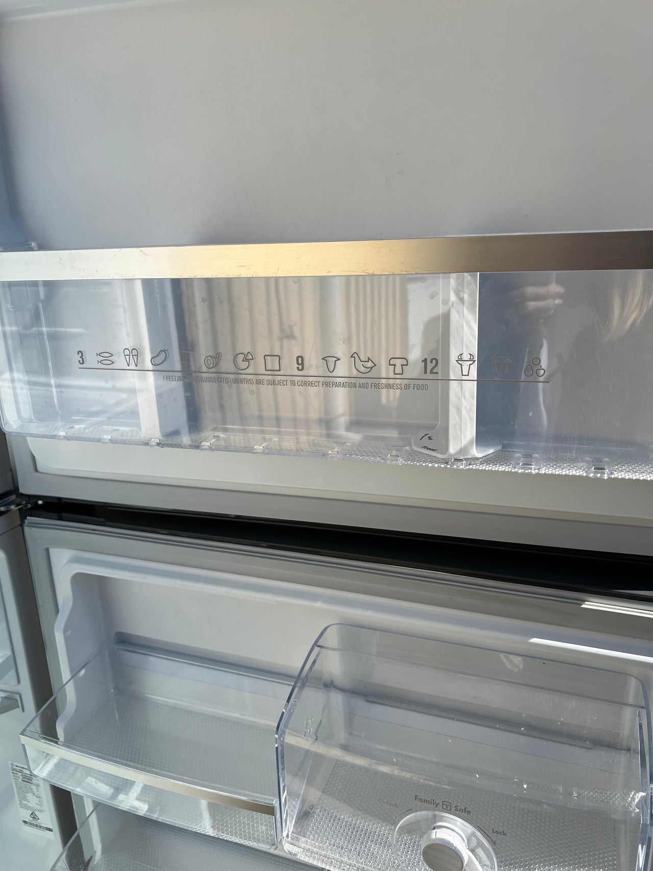 Second hand Westinghouse Fridge 460L Top Mount in Stainless Steel  Model: WTB4600SA - Second Hand Appliances Geebung