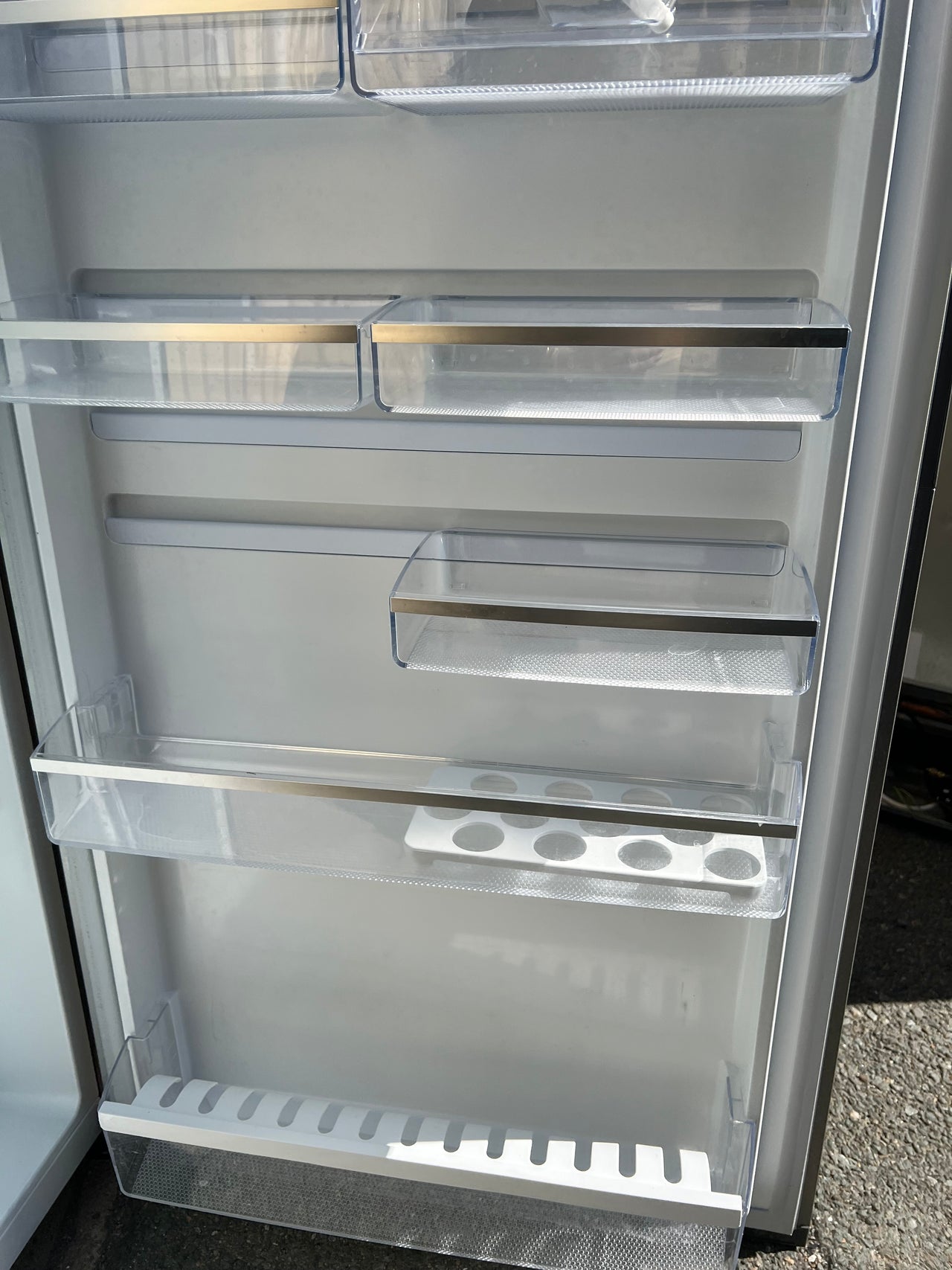 Second hand Westinghouse Fridge 460L Top Mount in Stainless Steel  Model: WTB4600SA - Second Hand Appliances Geebung