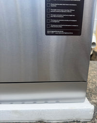 Thumbnail for Transportation damaged Omega 60cm Freestanding Dishwasher – Stainless Steel | ODWF6012XCOM