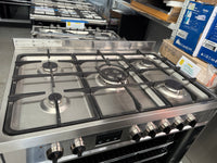 Thumbnail for Factory second Haier HOR90S9MSX1 90cm Freestanding Dual Fuel Cooker – Stainless Steel