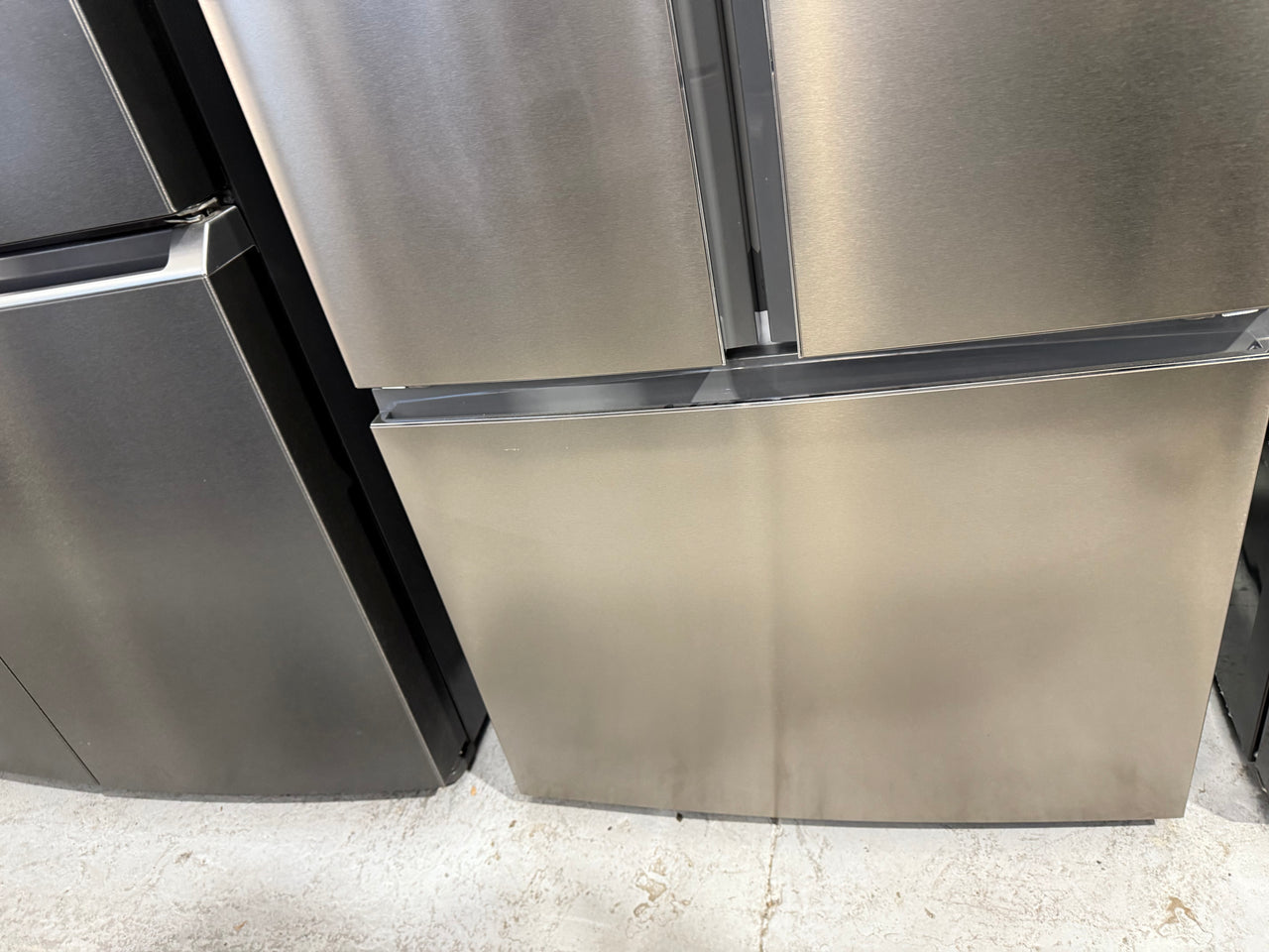 Factory second Haier 493L French Door Frost Free Fridge Stainless Steel HRF520FS - Second Hand Appliances Geebung