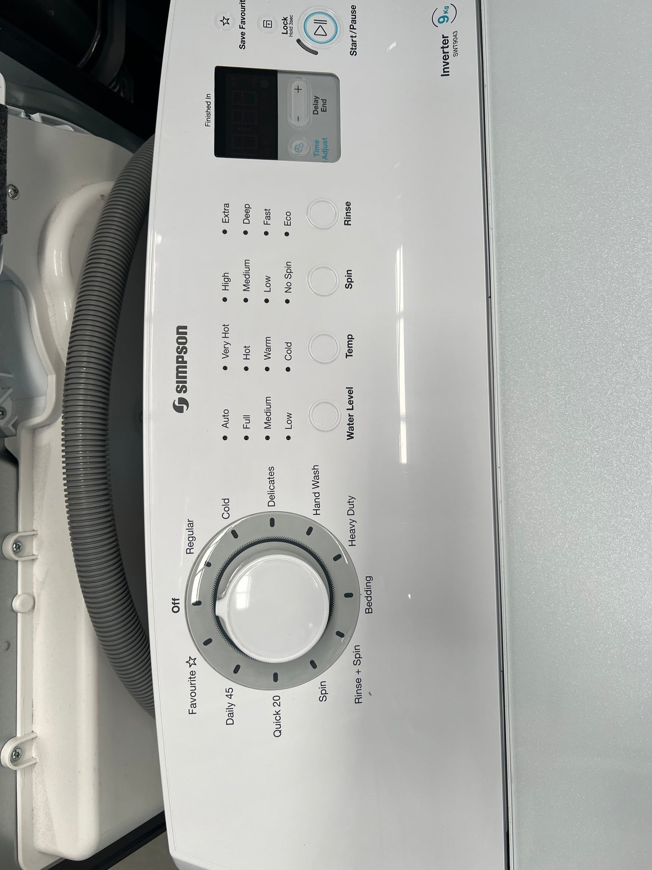 Simpson 9kg Top Load Washing Machine Model: SWT9043 - Second Hand Appliances Geebung