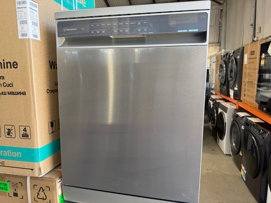 Factory second Westinghouse 60cm 15 Place Freestanding Dishwasher – Stainless Steel WSF6608XC