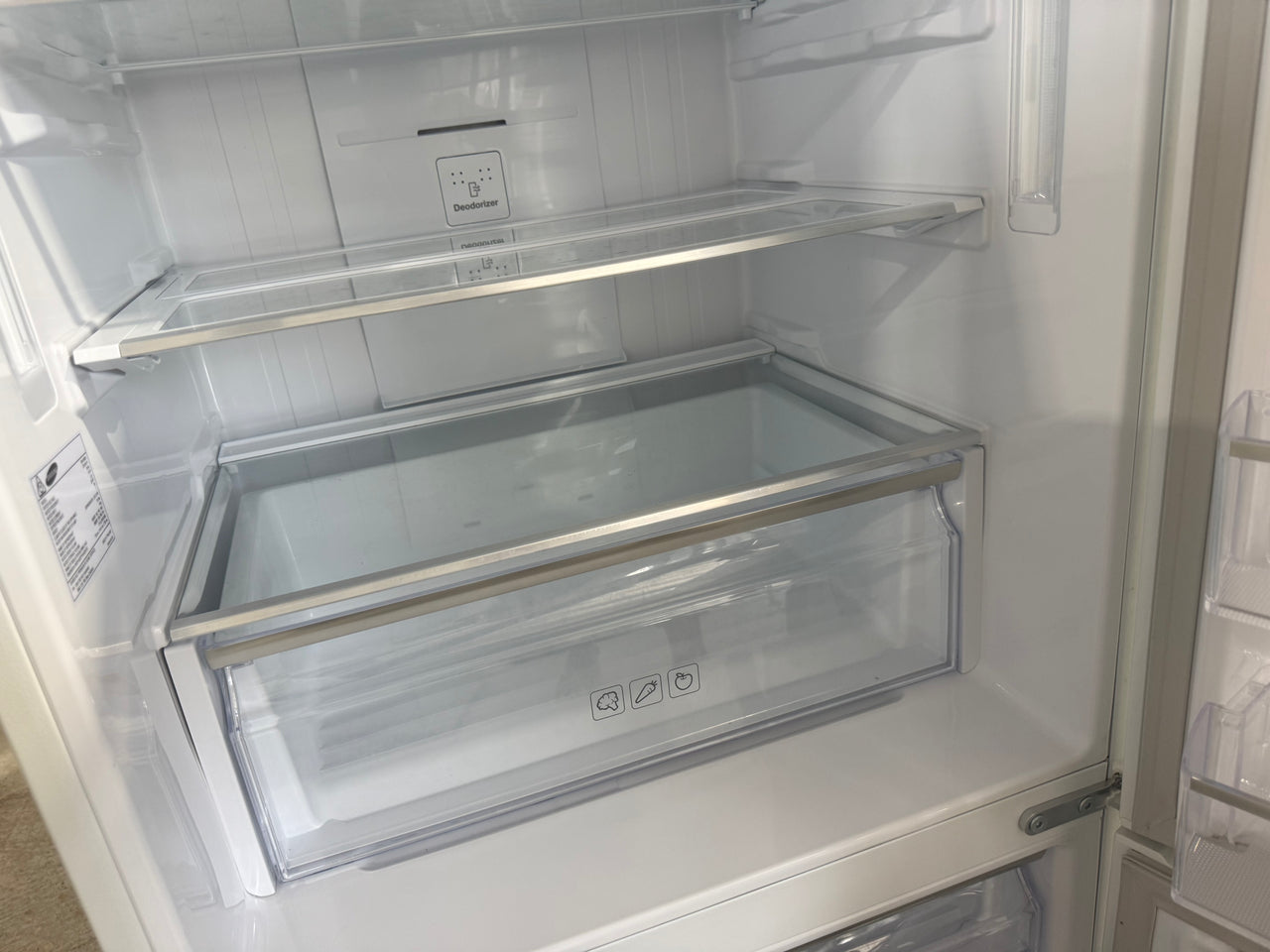Second hand Samsung SRL449EW – 450 L Bottom-Mount Refrigerator