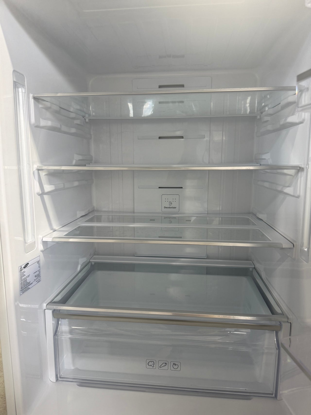 Second hand Samsung SRL449EW – 450 L Bottom-Mount Refrigerator