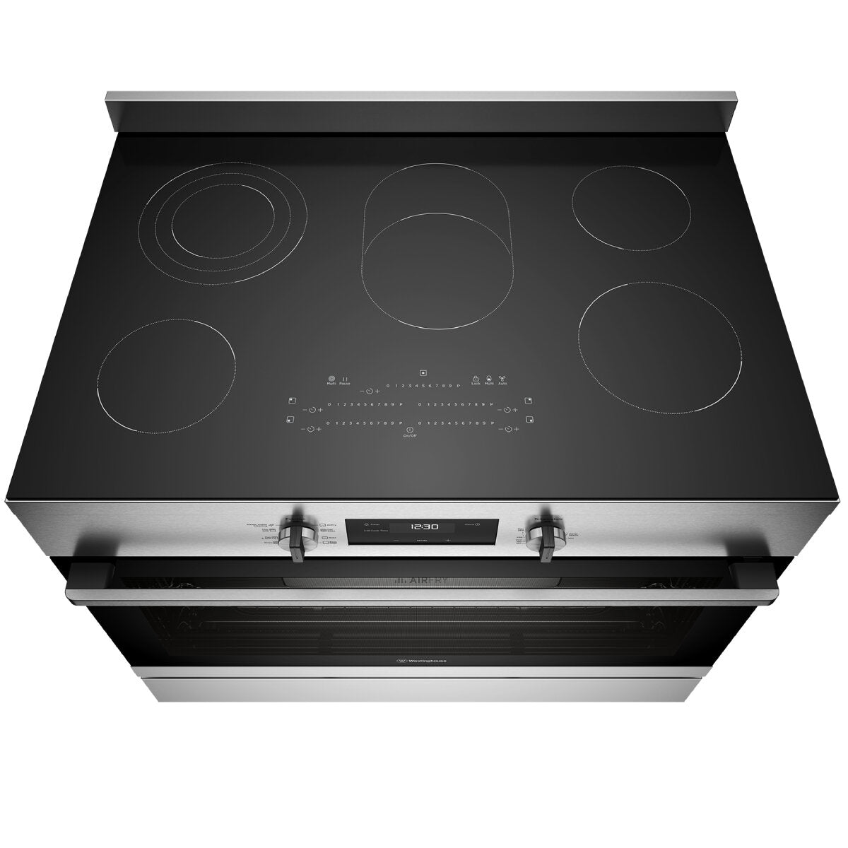 Factory second Westinghouse WFE9546SD 90cm Electric Freestanding Cooker – Stainless Steel (NAT)