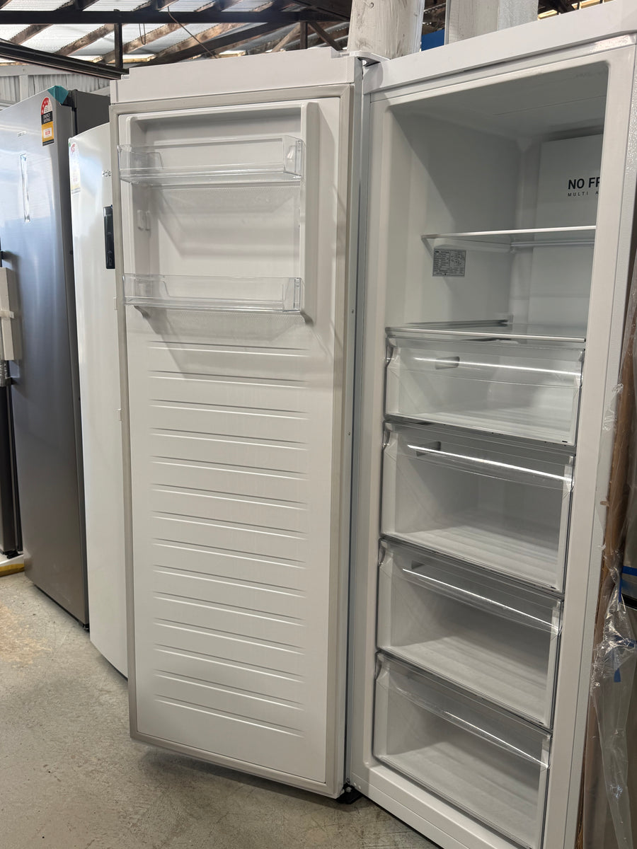 Factory second Haier 285L Hybrid Vertical Freezer – White HVF325DW