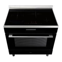 Thumbnail for Omega OFOIC909B – 90cm Freestanding Cooker with Induction Cooktop