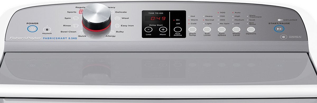 Second hand Fisher & Paykel 8.5kg Top Load Washing Machine – WA8560P1