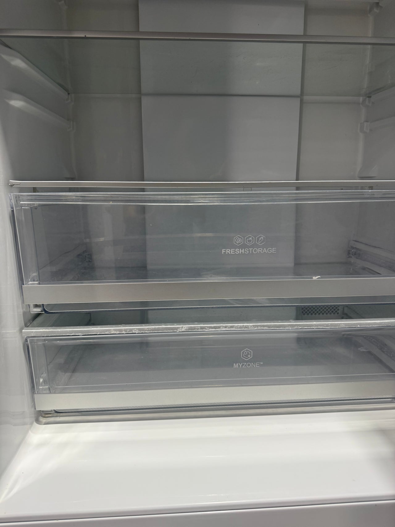 Second hand Haier 498L Bottom Mount Frost Free Fridge HRF520BW
