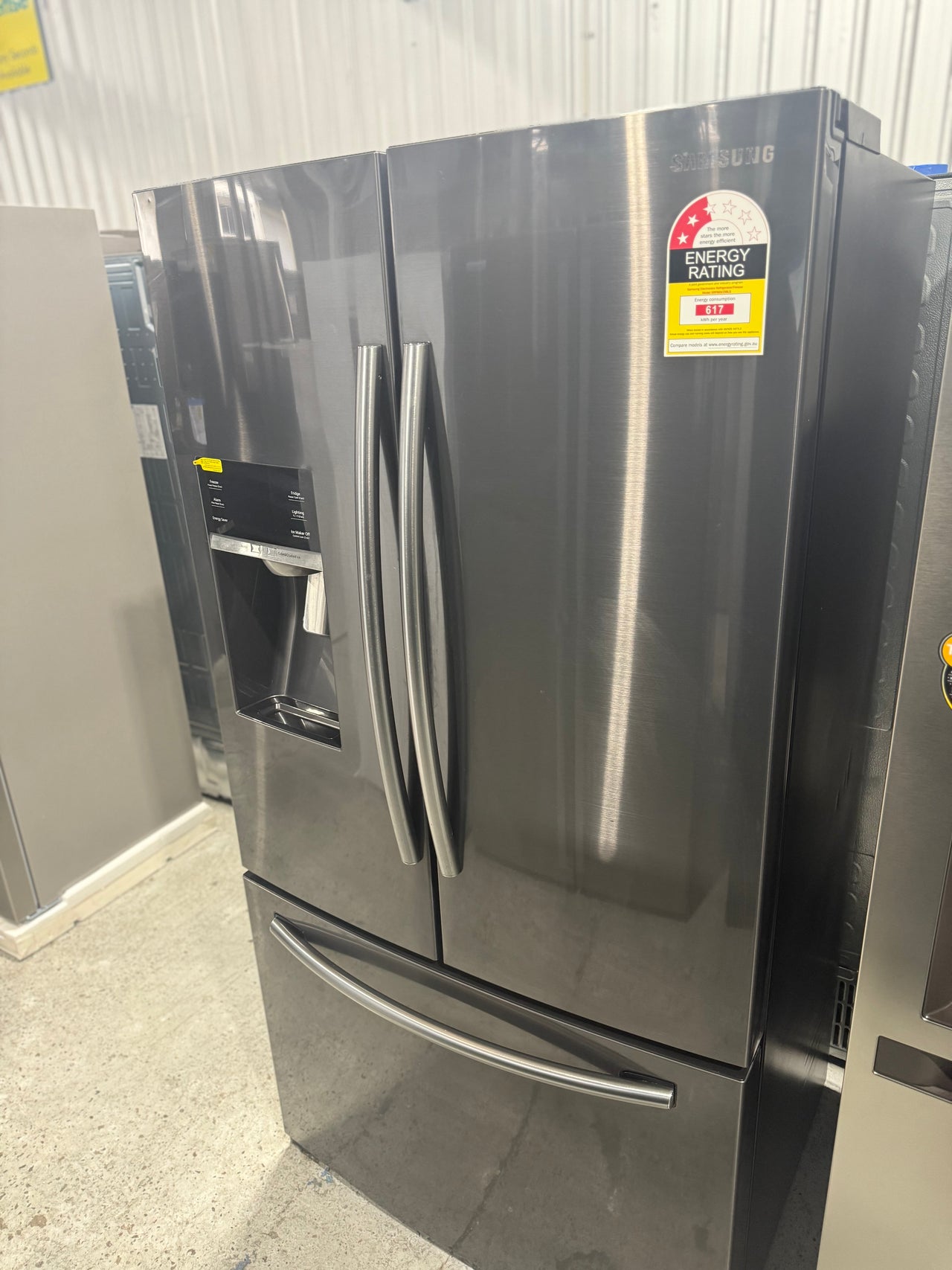 Second hand Samsung 665l French door SRF665CDBLS