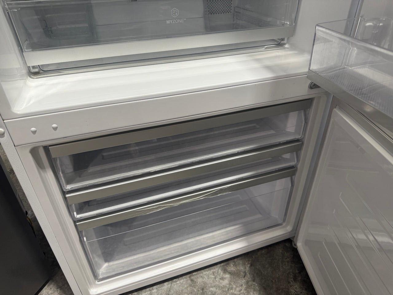 Second hand Haier 498L Bottom Mount Frost Free Fridge HRF520BW