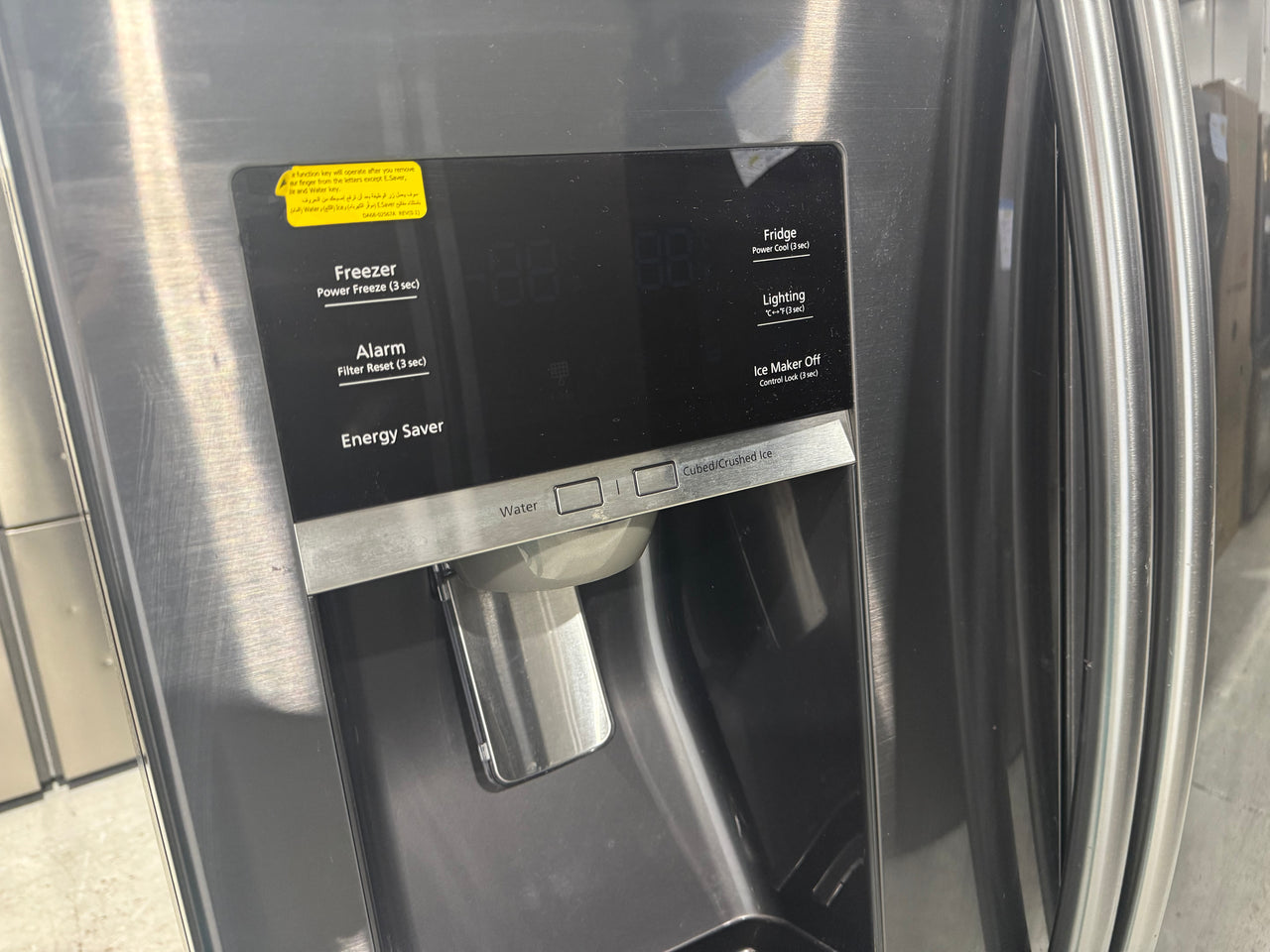 Second hand Samsung 665l French door SRF665CDBLS