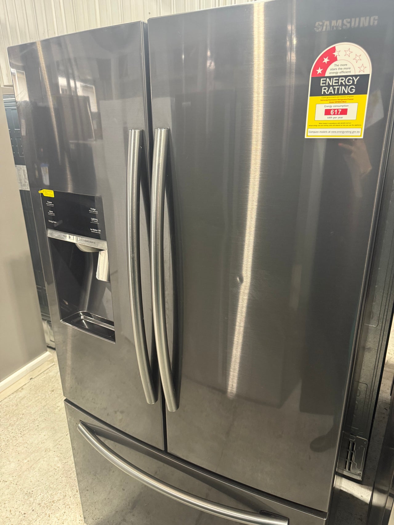 Second hand Samsung 665l French door SRF665CDBLS