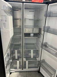 Thumbnail for Transportation damaged Hisense 632L Side By Side Refrigerator with non-plumbed water and ice dispenser  HRSBS632BW - Second Hand Appliances Geebung